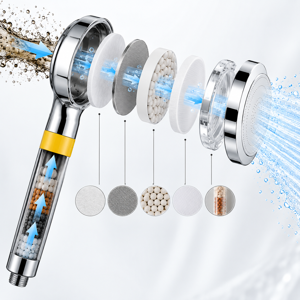 Furviah™ Filtered Shower Head